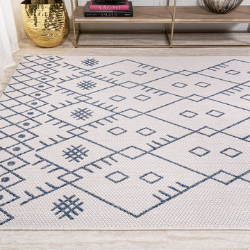 Boho Moroccan Indoor/outdoor Area Rug